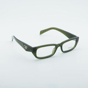 Prada PRB05V 19Z1O1 Eyeglasses Transparent Bottle 54mm Rectangle Frame